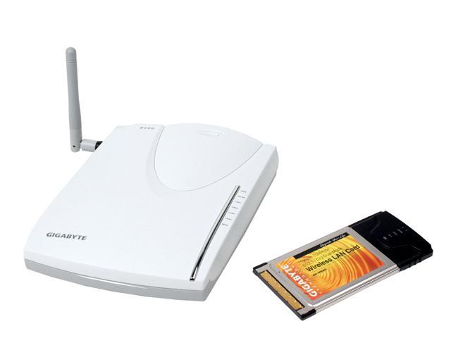 GIGABYTE GN-B49G-WMAG Wireless Router & kit IEEE802.3,802.3u,IEEE802.11b/g