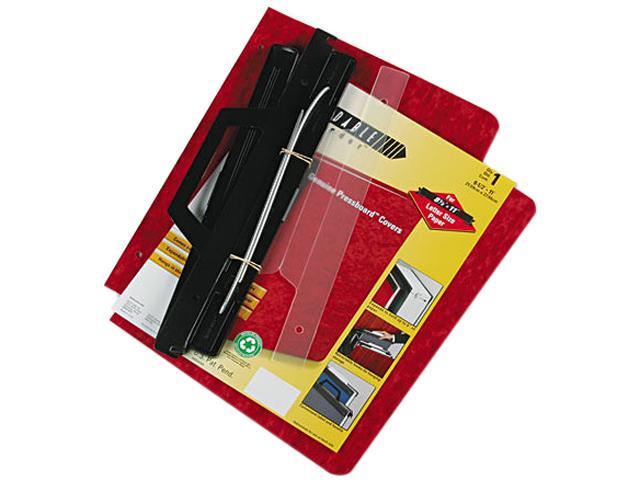 ACCO 55261 3-Hole Laser Printer Hanging Expandable Binder, 8-1/2 x 11, Red