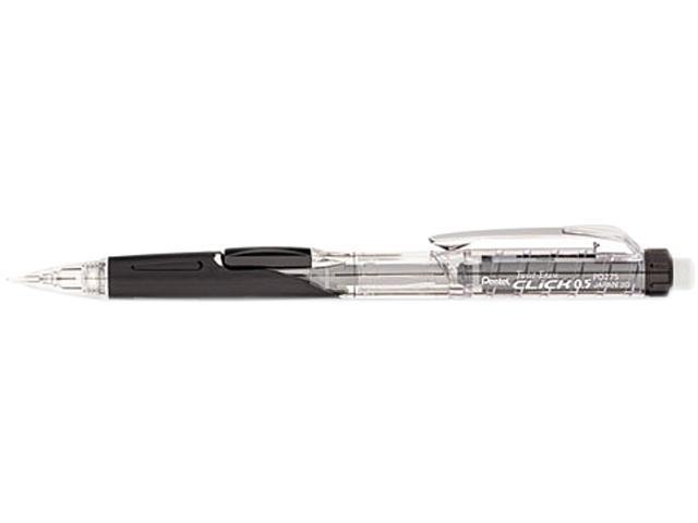Pentel Twist-Erase CLICK Automatic Pencil, 0.5 mm, Black Barrel