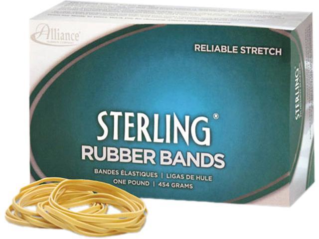 Alliance 24185 Sterling Ergonomically Correct Rubber Bands, #18, 3 x 1/16, 1900 Bands/1lb Box