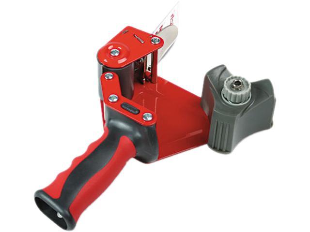 Scotch ST-181 Pistol Grip Packaging Tape Dispenser, 3" Core, Metal, Red