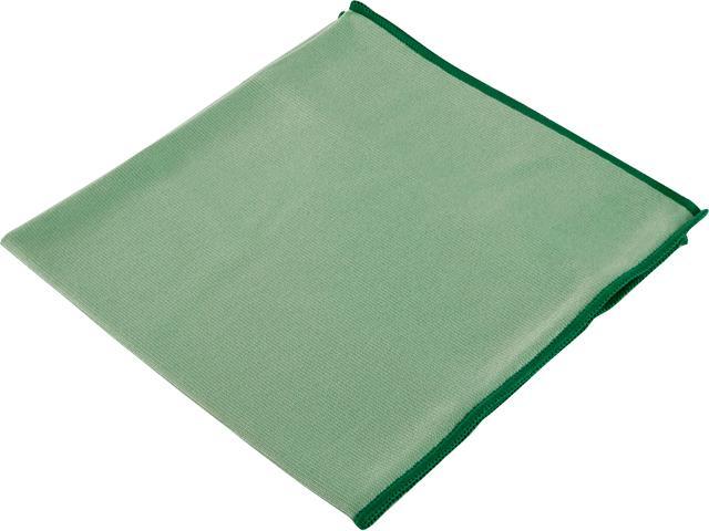WypAll Microfiber Cloths (83630), Reusable, 15.75" x 15.75", Green for Glass and Mirrors, 6 Wipes