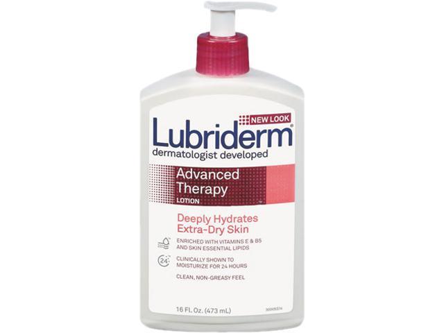 Lubriderm 48234 Advanced Therapy Moisturizing Hand/Body Lotion, 16-oz. Pump Bottle