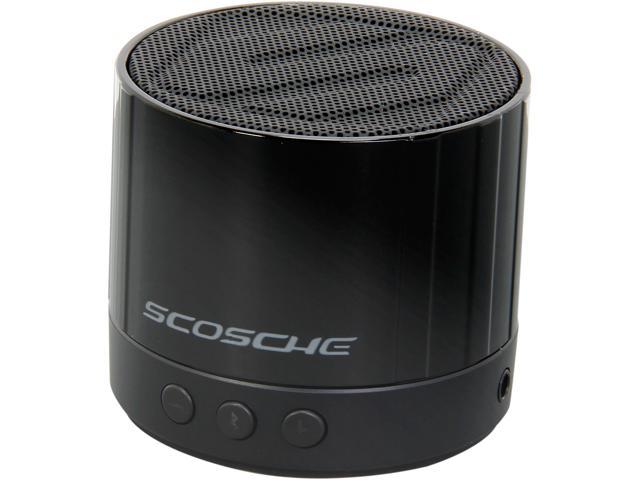Scosche boomSTREAM Wireless Bluetooth Speaker - Black - BTSPK3BK