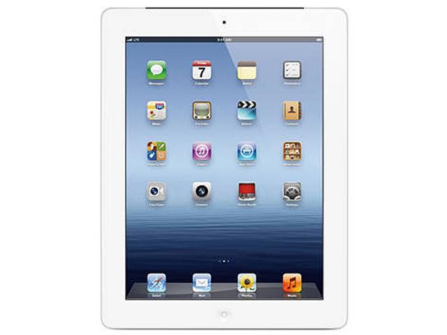 Apple The new iPad 3rd Gen (64 GB) with Wi-Fi + AT&T 4G LTE - White – Model #MD371LL/A