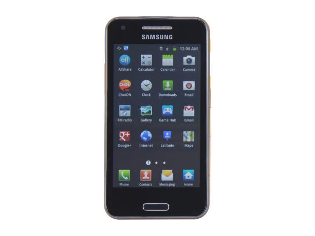 Samsung Galaxy Beam i8530 8GB Unlocked Cell Phone Built-In Projector 4.0" Ebony Gray 8 GB storage, 768 MB RAM
