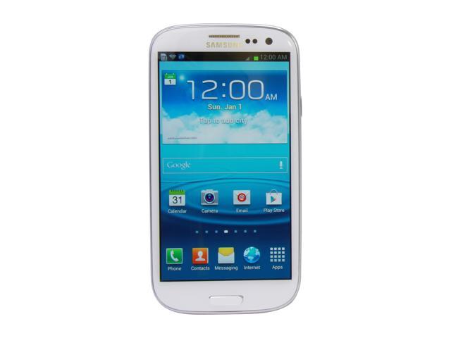 AT&T Samsung Galaxy S3 16GB White 4G LTE Dual-Core 1.5GHz SGH-i747