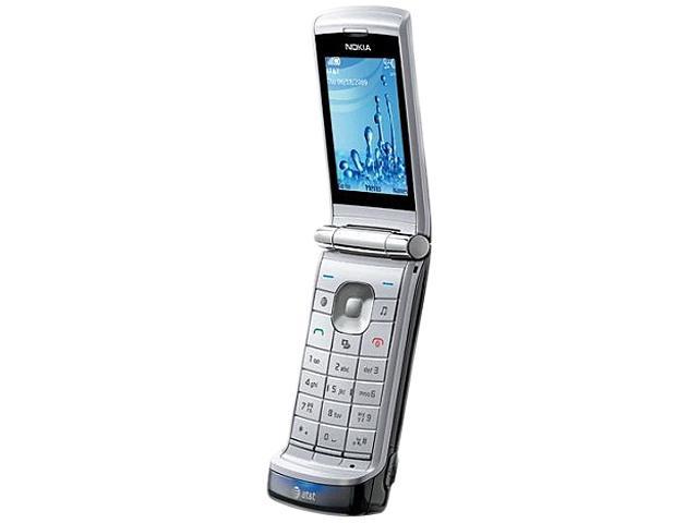 Nokia Mural 6750 Unlocked Cell Phone 2.2" Silver 70 MB storage