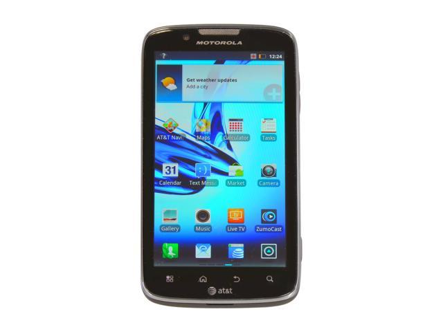Motorola Atrix 2 Unlocked GSM Smart Phone w/ Android OS 2.3 / 8 MP Camera 4.3" Black 8 GB storage, 1 GB RAM