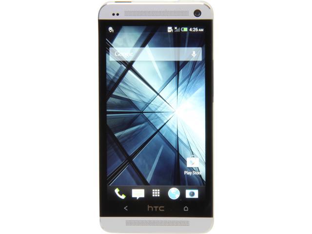 HTC ONE 32GB Unlocked GSM Cell Phone 4.7" Silver 32 GB, 2 GB RAM