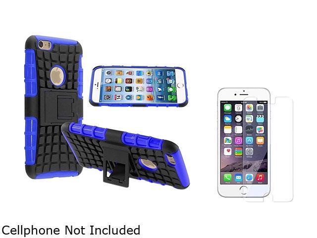 <ul><li><b>1X Hybrid Case with Stand compatible with Apple iPhone 6 4.7, Blue TPU/Black Hard</b></li><li><b> Note: NOT compatible with Apple iPhone 6 Plus </b></li><li>Keep your cell phone protected i