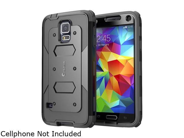 i-Blason Black Samsung Galaxy S5 Smartphone Case GalaxyS5-Armorbox-Black