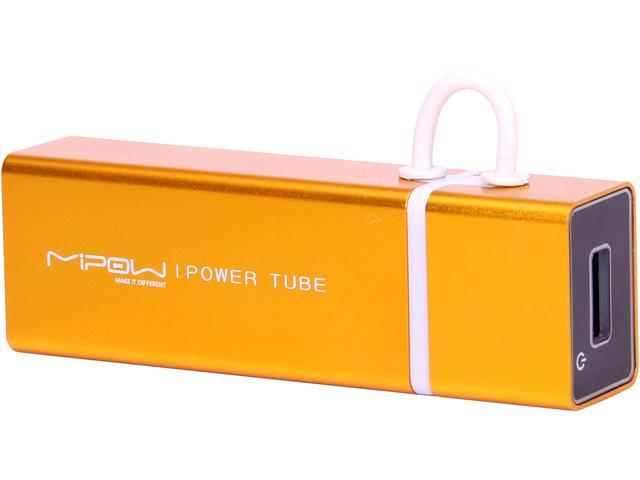 MiPow Power Tube Gold 4000 mAh Portable Battery SP4000-GD