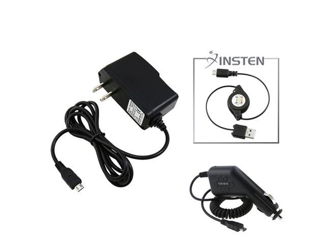 Insten 2x Charger+ USB Cord for HTC EVO Shift 4G Sprint