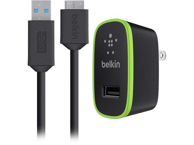 Belkin Home Charger with USB 3.0 Micro-B Cable (10 Watt/2.1 Amp)