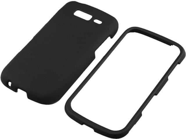 Insten Black Snap-on Rubber Coated Case for Samsung Galaxy S Blaze 4G T769 719419