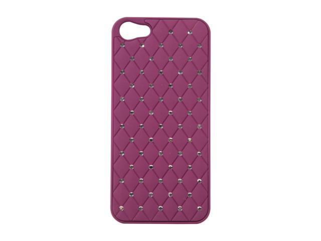AMZER Purple Diamond Lattice Snap On Shell Case For iPhone 5 AMZ94727
