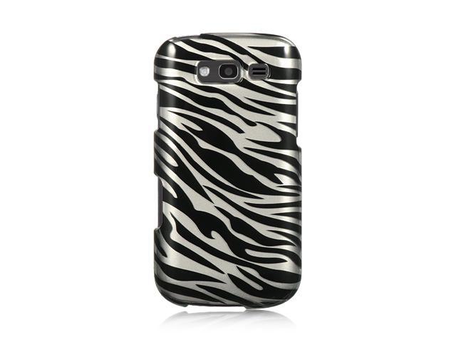 Samsung Galaxy S Blaze 4G/Samsung T769 Silver Zebra Design Crystal Case