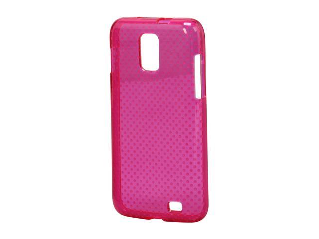 Wireless Solutions Plum Pink Dots Dura-Gel Case For Samsung Galaxy S II Skyrocket 378579