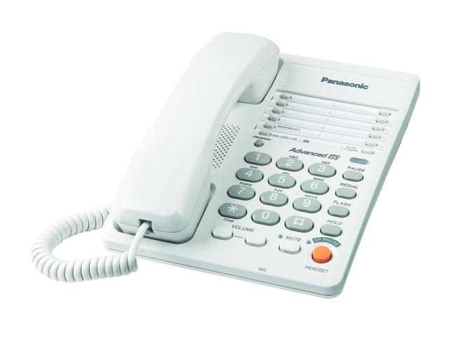 Panasonic KX-TS105W 1-line Operation Corded Phone