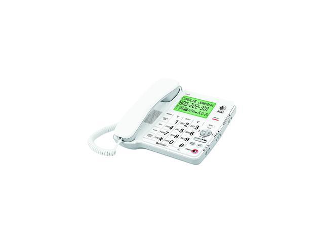 AT&T CL4939 1-line Operation Corded Phone Integrated Answering Machine