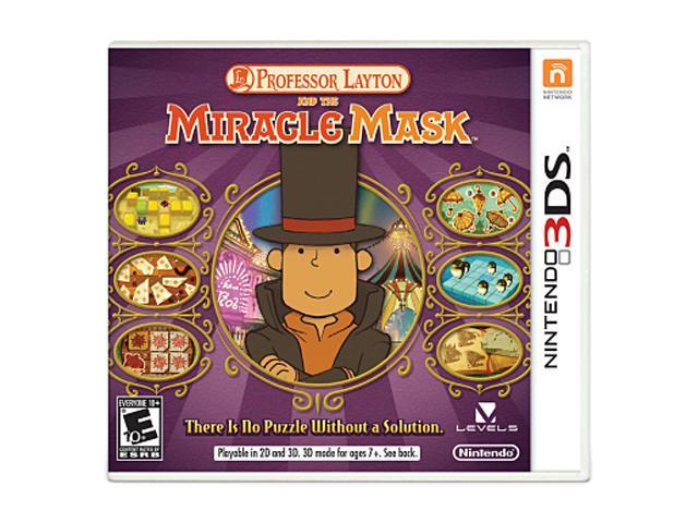 Professor Layton and the Miracle Mask Nintendo 3DS Game