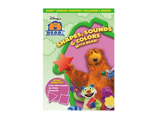 BUENA VISTA HOME VIDEO BEAR IN THE BIG BLUE HOUSE  SHAPES SOUNDS & COLORS W/BEAR (DVD) D37270D