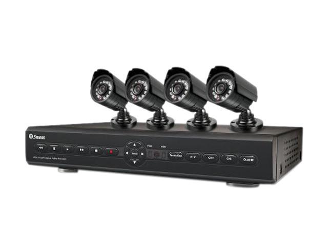 Swann Communications SWDVK-425504-US Digital Video Recorder w/ Smartphone Viewing & 4 x Cameras