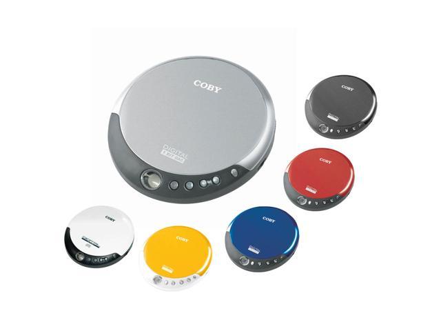 COBY Slim Personal CD Player CXCD109RED