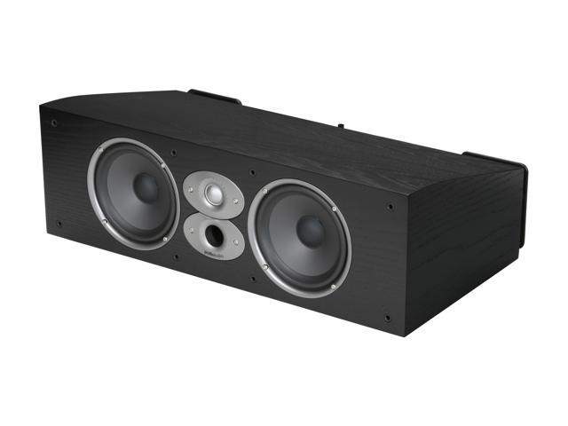 Polk Audio CSI A6-Black High Performance Center Speaker Single, Dual 6.5 inch Drivers and a 1-inch dome tweeter