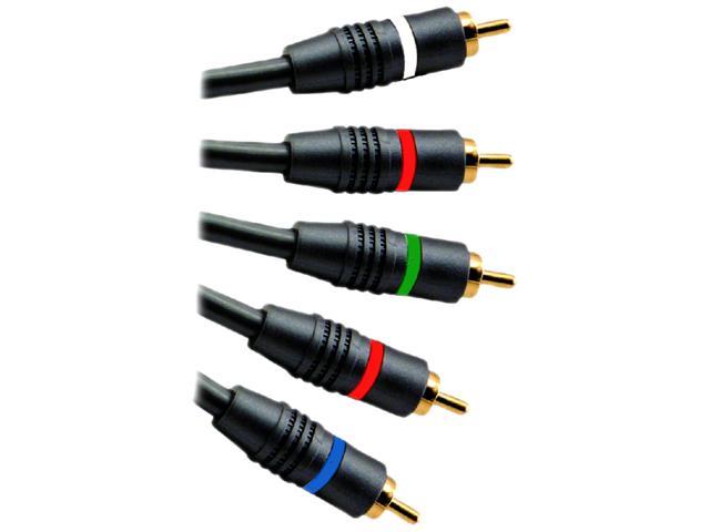 AXIS 41228 12 ft. Component Video/Stereo Audio Cables