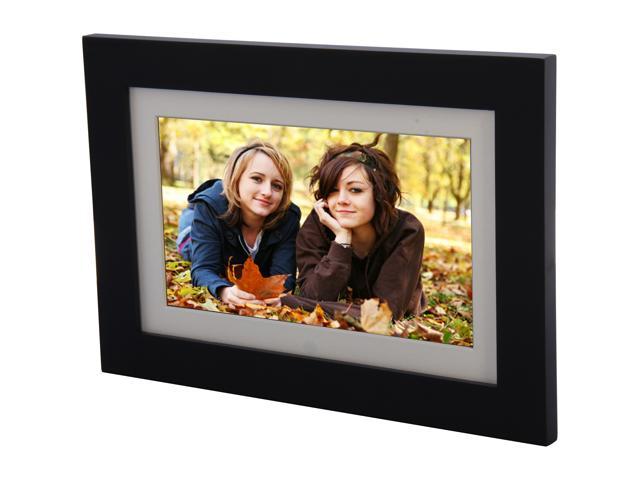ViewSonic 10.1" digital photo frame, high 1024x600 resolution, 128MB, calendar/clock, auto on/off, LED backlight & remote control