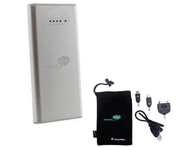 Concept Green Silver 2000 mAh Battery Portable Charger CG2000S