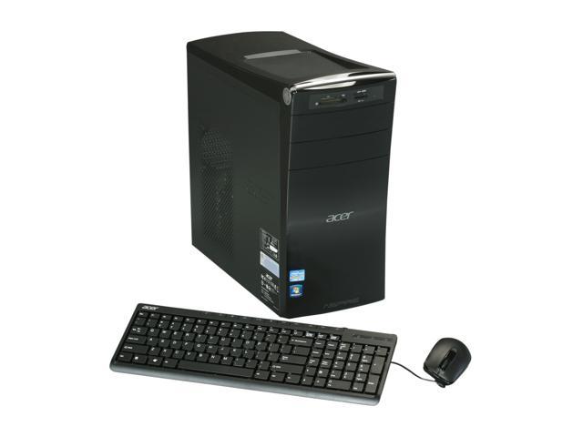 Acer Desktop PC AM3970-UR10P (PT.SHAP2.010) Intel Core i3-2120 6GB DDR3 1TB HDD Intel HD Graphics Windows 7 Home Premium 64-Bit