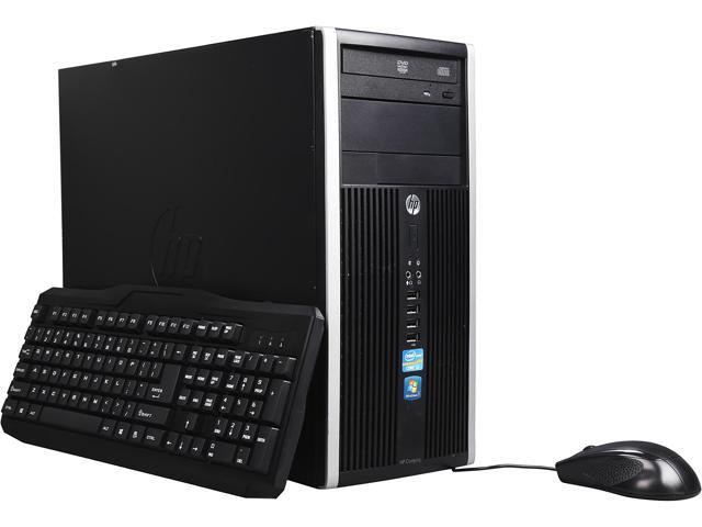 HP Compaq Desktop Computer 6200 Pro Intel Core i3-2100 8 GB 1.5TB HDD Windows 7 Professional