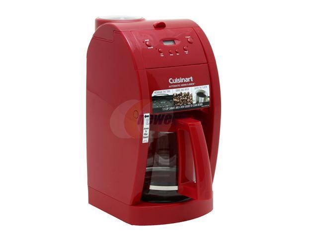 Cuisinart DGB-500R Red Grind & Brew 12-Cup Automatic Coffeemaker