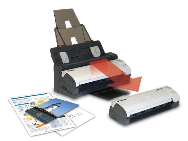 DOCKING STATION ADDS AUTOMATIC DOCUMENT FEEDER (ADF) WITH 20 PAGE CAPACITY TO ST