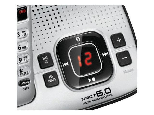 Uniden UN-D1680-4 Dect 6.0 4 Handsets Tad Speakerphone Mute Hold Digital Answering System Cordless