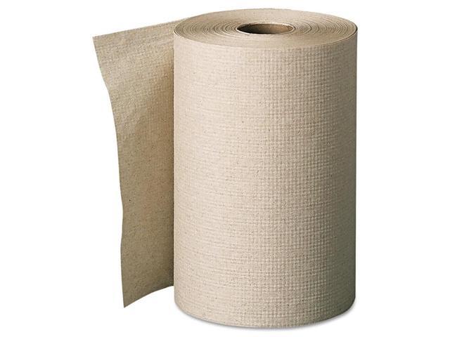 Georgia Pacific 26401 Envision Unperforated Paper Towel Rolls- 7-7/8 x 350'- Brown- 12/Carton