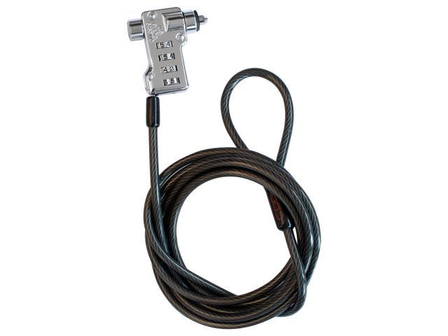 Codi 4 Digit Combination Cable Lock - 4-digit - Steel, Galvanized Steel - 6 ft