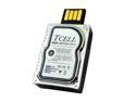 TCELL XS USB2.0 Flash Drive - 8GB (Silver)