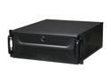 Rosewill RSV-V4000 Black SECC Japanese steel 1.2mm thickness 4U Server Rackmount Case 5.25" x 6/ 3.5" x 5 (12 max)/ Optical Slim x1 Drive Bays