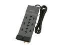 BELKIN BE112230-08 8 Feet 12 Outlets 3780 Joules Surge Protector with Telephone and Coaxial Protection