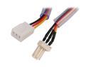 Link Depot POW-UV-12EXT 1 ft. 3pin UV Power Supply Extension Cable