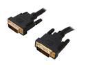 Link Depot DVI-15-DD Black Male to Male DVI-D Male to DVI-D Male Dual Link Cable