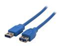 Link Depot USB30-6-MF Blue USB 3.0 Cable