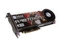 MSI COMPUTER R4870X2-T2D2G-OC Desktop Graphics / Video Cards