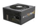 CORSAIR Enthusiast Series TX750M 750 W ATX12V v2.31 / EPS12V v2.92 80 PLUS BRONZE Certified Semi Modular High Performance Power Supply New 4th Gen CPU Certified Haswell Ready