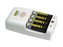 POWEREX MH-C204W 1-Hour Worldwide Travel Conditioning Charger w/ Switching Adapter and 2700mAh 4 x AA  Rechargeable Batteries (Made in Japan)