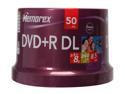 Memorex 8.5GB 8X DVD+R DL 50 Packs Disc - OEM